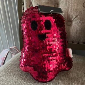 Christian Siriano Pink Sequin Ghost